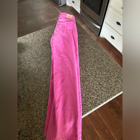 Zara Women's Pink High Waisted Jeans 💕 - Picture 2 of 3
